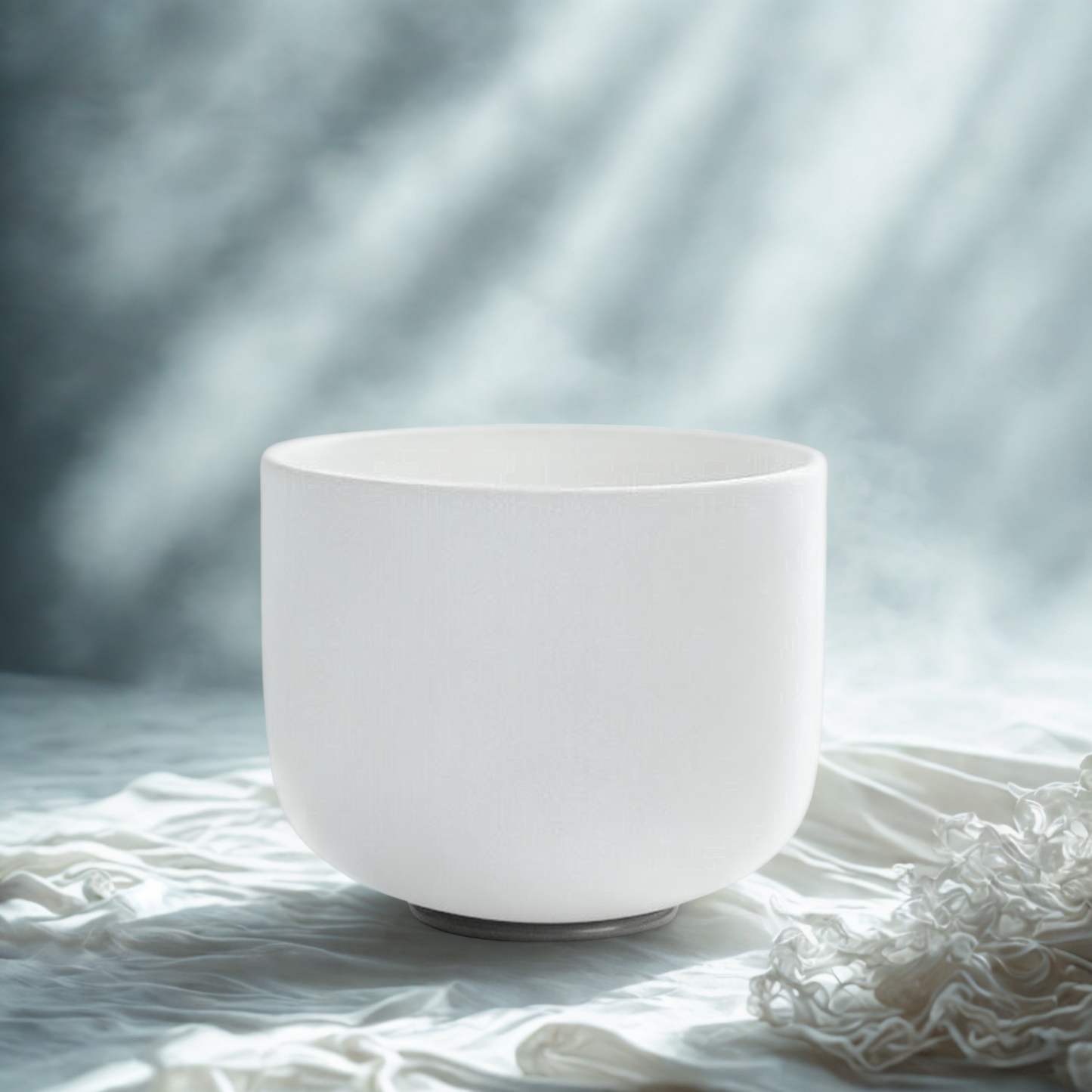 The "Moonlight" Frosted Crystal Singing Bowl | 432Hz Healing Frequency